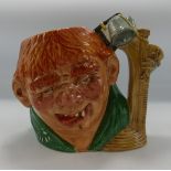 Royal Doulton large character jug Quasimodo D7108: limited edition with certificate