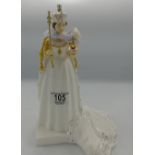 Coalport Boxed Figure Queen Elizabeth II: