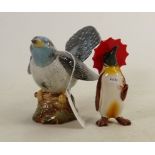 Beswick Cuckoo 2315 & Penguin figures: Both in good condition.