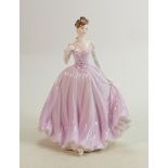 Coalport for Compton Wood House Figure: The Rose Ball: limited edition, boxed with cert