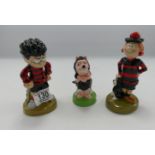 Wade Dennis the Menace: together with Gnasher and friend