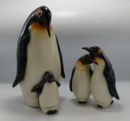 Juliana Natural World Penguin Figures: height of tallest 26cm(2)