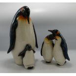 Juliana Natural World Penguin Figures: height of tallest 26cm(2)