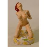 Peggy Davies Erotic Lolita Figurine: Artist Original Colourway 1/1. By Victoria Bourne.