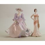 Coalport Lady Figures: Barbra Ann & similar(2)