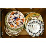 A mixed collection of 19th & 20th Century Decorative plates: