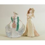 Coalport Ladies of Fashion Figures Vicky & Elegance(2):