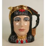 Royal Doulton large double sided character jug: Anthony and Cleopatra D6728