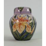 Moorcroft Windrush patterned small ginger jar: