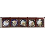 Spode Boxed Cunard The Maritime England Cabinet Plates: The Four Days Battle 1666, The Battle of