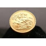 Gold Full Sovereign dated 1896: