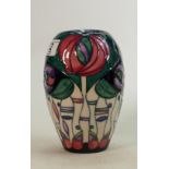 Moorcroft Rennie Mackintosh vase: Height 19cm