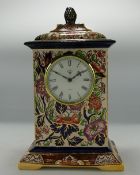 Masons Imperial Clock: limited Edition, boxed, height 24cm