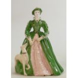Wedgwood for Compton & Woodhouse figure Catherine Parr: Limited edition, boxed with cert.