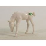 Beswick opaque white grazing foal 946: