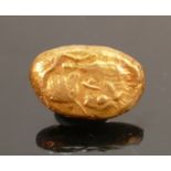 Greek Mysia Kyzikos Electrum gold Stater coin: Weight 5.8g and measures 19mm approx.