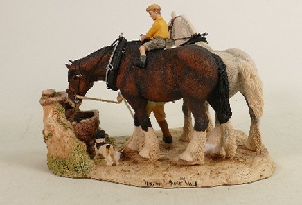 Border Fine Art You Can Lead A Horse To Water: BFA202, by Ann Wall, edition 1115/1500, no - Image 3 of 4