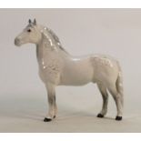 Beswick grey Welsh Cob 1793: (Firing crack to base of one ear).