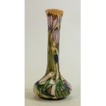 Moorcroft Autumn Fall vase: Limited edition, signed by Emma Bossons, dated 2005, height 20cm.