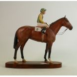 Beswick Connoisseur model of Nijinsky with Lester Piggott up: