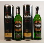 Two Glenfiddich Special Old Reserve Cased Pure Malt Whiskys: Aged 12 years, 70cl at 40%. (2)