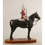 Beswick Connoisseur Lifeguard on Horse: