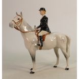 Beswick huntswoman on grey horse 1501: