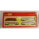 Triang Hornby OO Gauge RS101 Transcontinental Set: Some track missing.