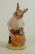 Royal Doulton bunnykins figure Santa DB17: In a white colourway.