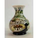 Moorcroft Sneem patterned vase: Height 15.5cm, limited edition, dated 2009.