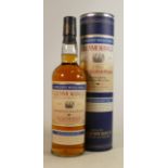 Glenmorangie boxed burgundy wood finish Single Malt bottle of whisky: 70cl at 43%.