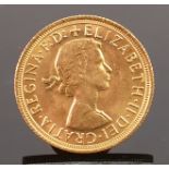 1967 Gold Full Sovereign: