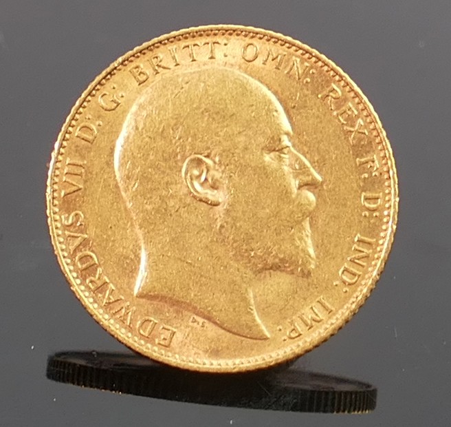 1906 Gold Full Sovereign: