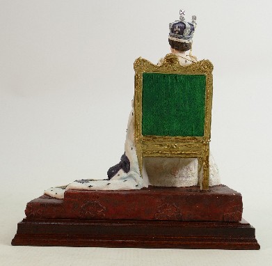 Border Fine Arts Classic figure Newly Crowned: Limited edition, boxed with certified. - Image 2 of 3