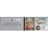 Jubilee Gold Sovereign in presentation cover: Jubilee Mint Queen Elizabeth 90th birthday