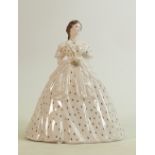 Royal Worcester for Compton & Woodhouse figure Elizabeth Empress of Austria: Limited edition,