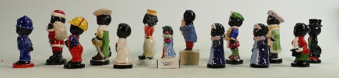 Carltonware trial & limited edition Golly figures: 14 individual items, 10cm. - Image 4 of 4