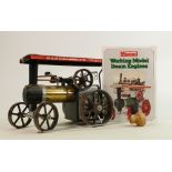Mamod Steam TE1a Traction Engine: With original sales documents.