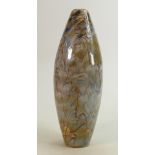 Cobridge Mottled Stoneware trial vase: Initialled Anita Harris, height 31.5cm.