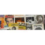 A collection of 1960s & later Music & Rock & Roll ephemera, tour souvenirs & collectors club