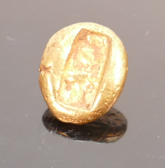 Mysia Kyzikos Electrum gold Stater coin: Weight 4.7g and measures 17mm approx. - Image 2 of 2