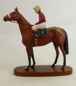 Beswick Connoisseur model of Red Rum Brian Fletcher up: