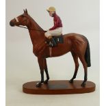 Beswick Connoisseur model of Red Rum Brian Fletcher up: