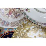 A mixed collection of items to include: Royal Crown Derby, Wedgwood, Spode & Rosenthal decorative