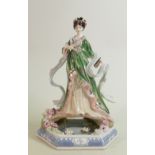 Royal Worcester large figure Willow Princess: Limited edition for Compton & Woodhouse, height