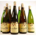 Francois Baur 2003 Eleven Bottles of varying white wines: