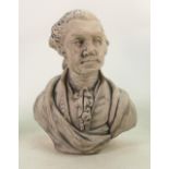 Enoch Wood 18th/19th Century bust of a gentleman: Height 22cm. Unmarked. From part of a collection