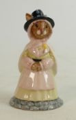 Royal Doulton bunnykins figure Welsh Lady DB172: In a white colourway.