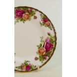 A collection of Royal Albert Old Country Roses patterned items to include: Tea pot, coffee pot,