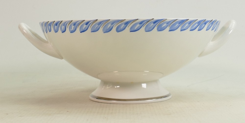 Wedgwood Millicent Taplin handled bowl: Signed MT to base, vendor being Secretarial Staff in the - Image 4 of 4